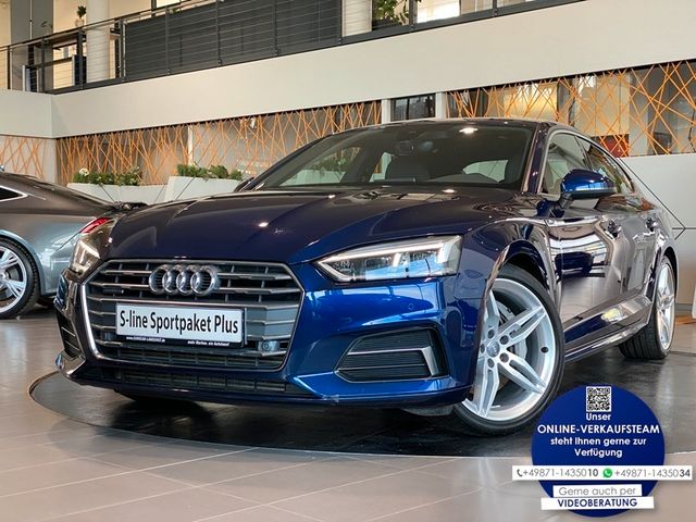 Audi A5 45 TDI quattro S-line+ Navi LED MRide Kam AHK