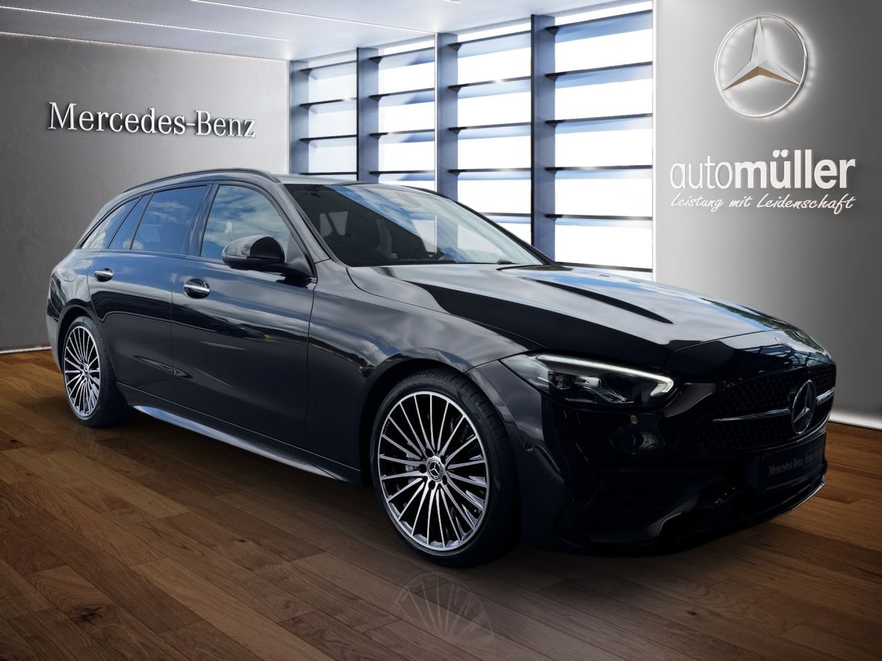 Fahrzeugabbildung Mercedes-Benz C 180 T AMG+NIGHT+KOMFORT-PLUS+LENKRADHEIZ+19''+