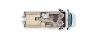 Malibu Van comfort GT skyview 640 LE -2.Bat. -Markise (12/13)