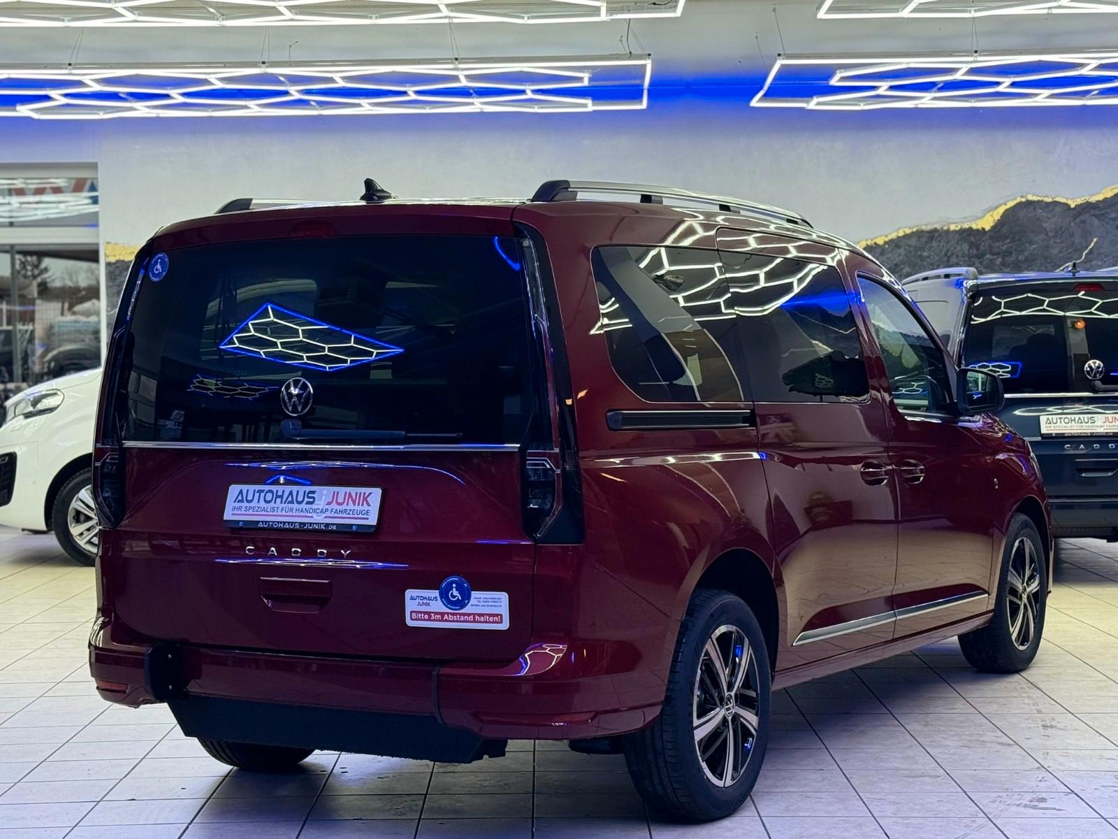 Volkswagen Caddy Style Maxi-DSG-Behindertengerecht-Rampe