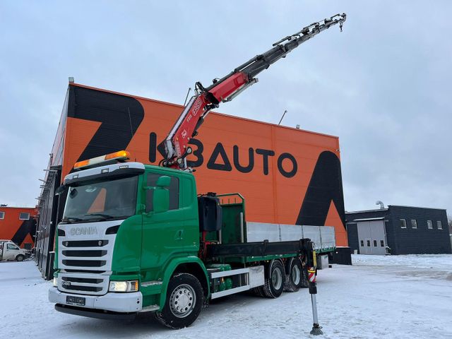 Scania G 490 8x4*4 FASSI F315 / PLATFORM L=7244 mm