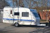 Hobby excellent easy 400 SF mit Vorzelt, Fahrradträger - Hobby Wohnwagen 2005