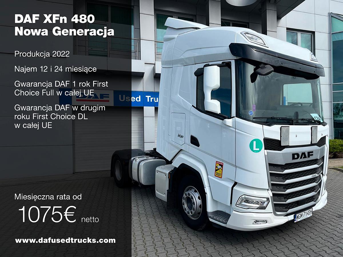 DAF XFn 480 FT LOW DECK 4X2