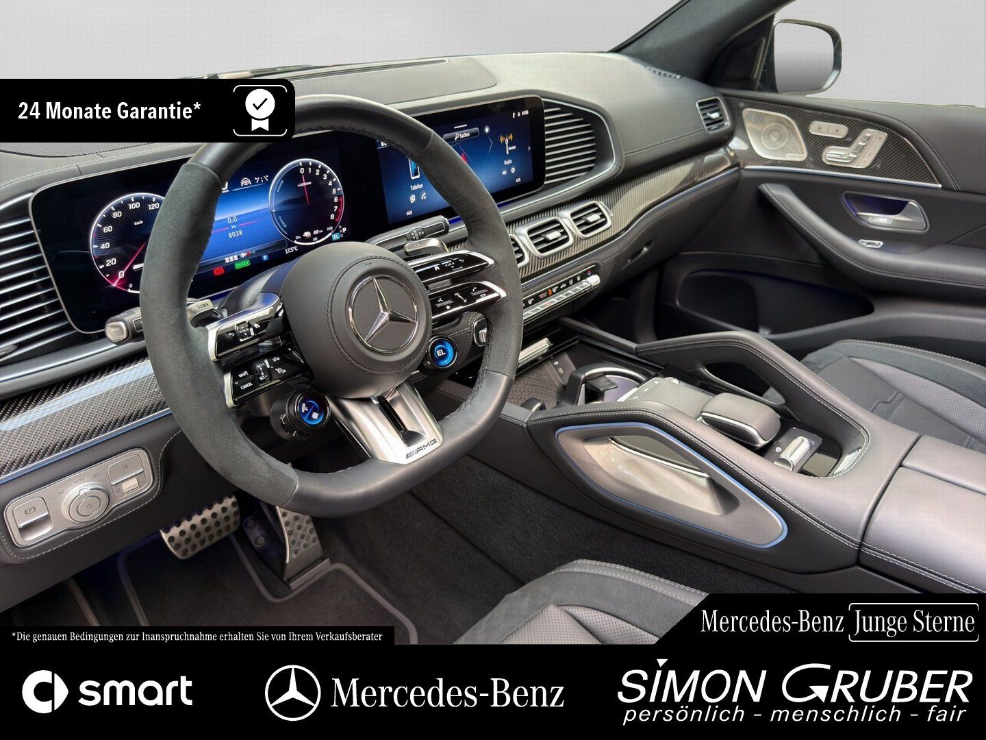 Fahrzeugabbildung Mercedes-Benz GLE 53 4M Hybrid Coupe AMG Perfo Abg Exklusiv