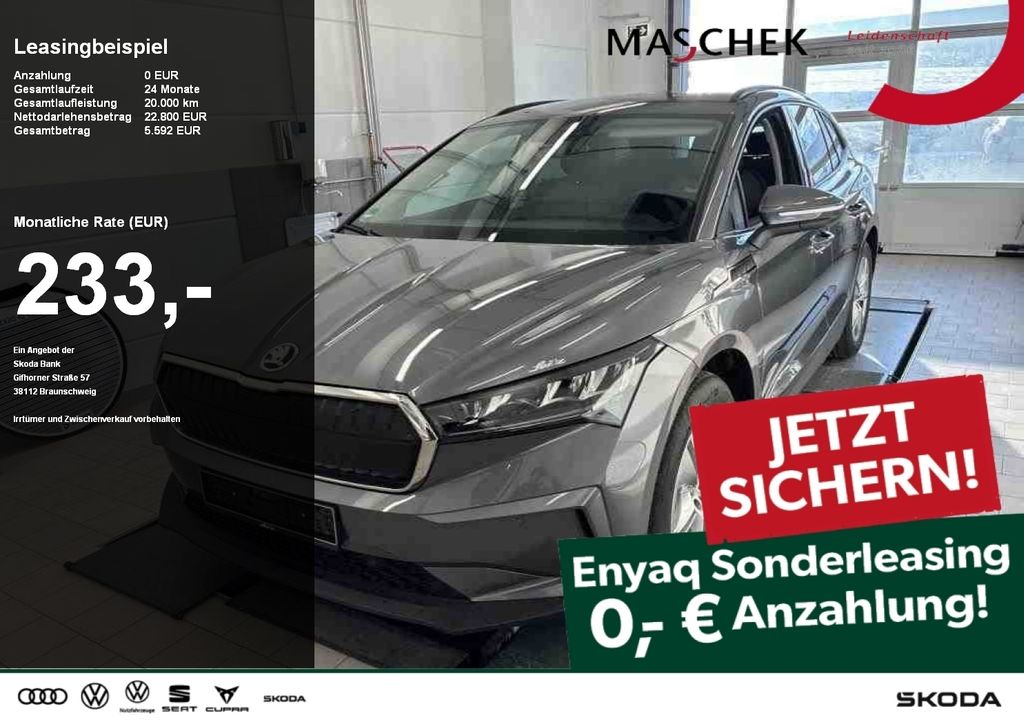 Skoda Enyaq 50 Sonderleasing ohne Anzahlung! ACC