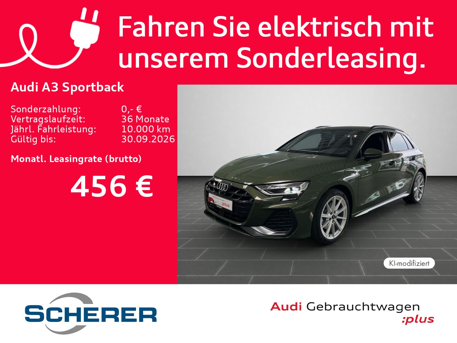 Audi A3 Sportback 1.5 TFSI e S line