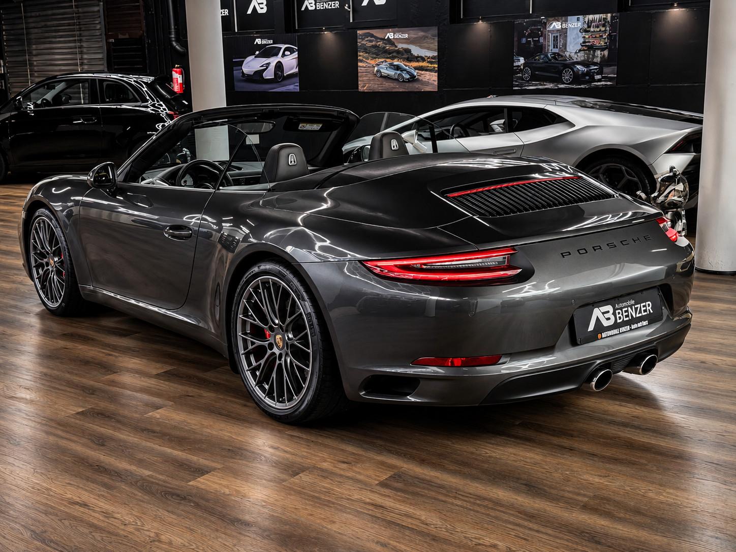 PORSCHE 911 991.2 CARRERA S CABRIOLET / CUIR / PACK SPORT CHRONO