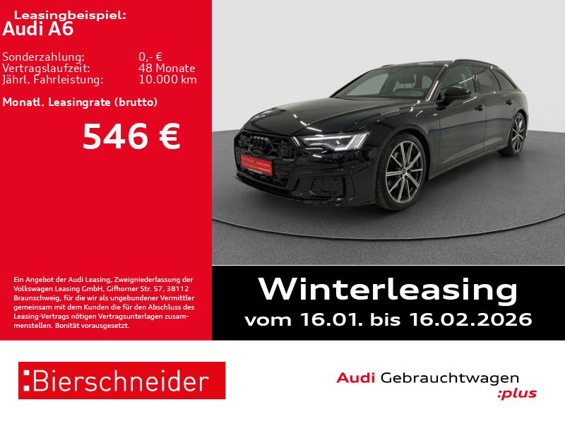 A6 Av 45 TDI qu S-Line Black AHK MARIX PANO HuD