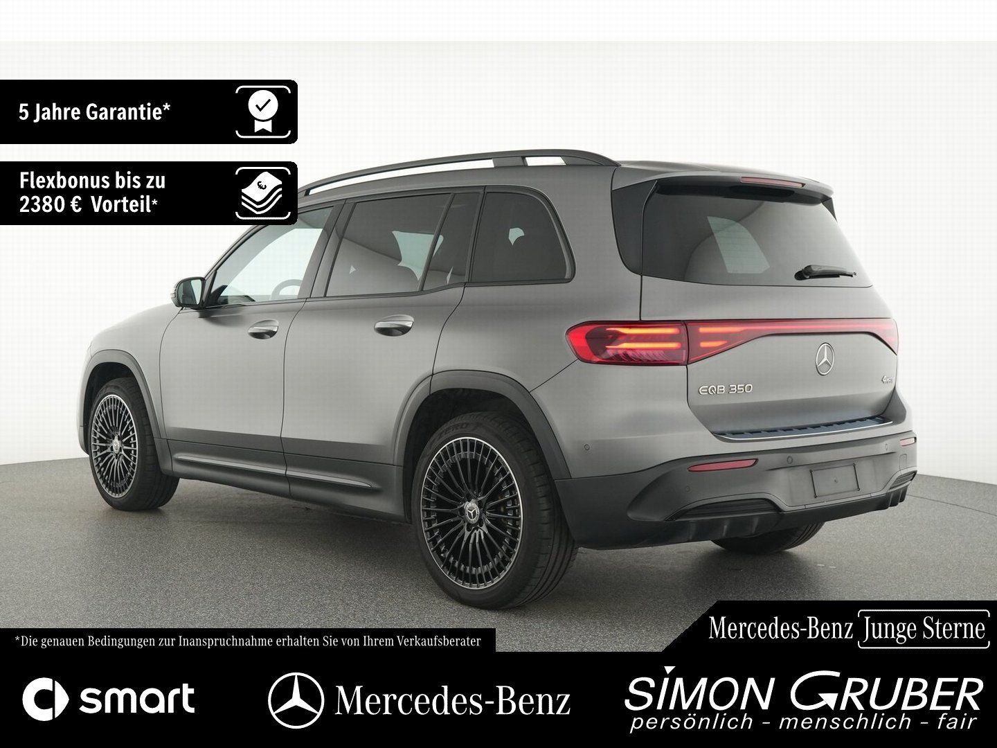 Fahrzeugabbildung Mercedes-Benz EQB 350 4M AMG Night magno Pano Burm HUD 360