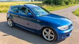 BMW 123d  Navi prof, Schiebedach, H/K, M-Paket - blaue BMW 123