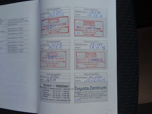 Fahrzeugabbildung Toyota Verso Travel/Kamera/Navi/131PS/95.500km/
