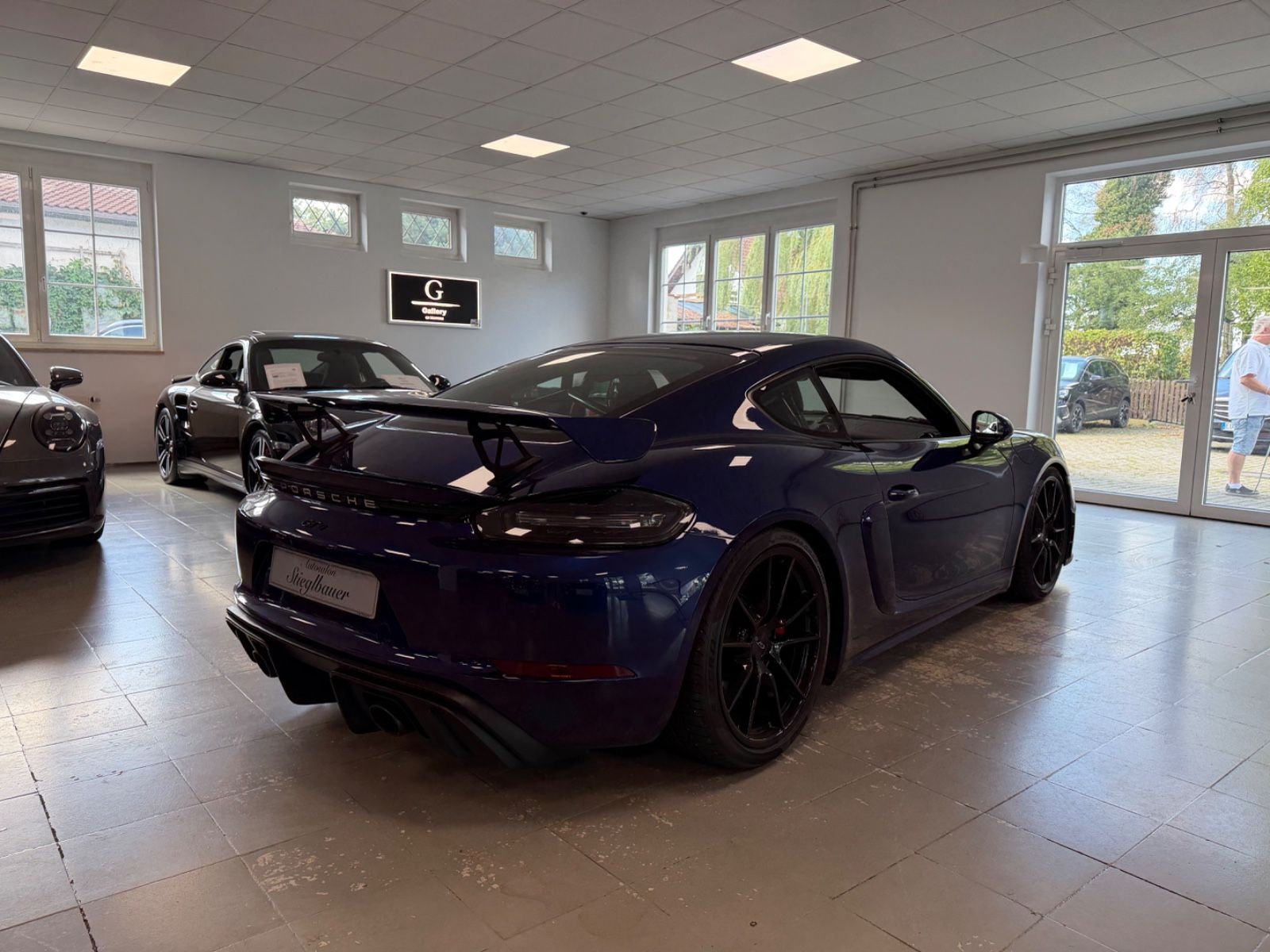 Porsche Cayman GT4 Clubsport Deutsch Schalter PZ Scheckh foto 4