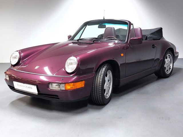 Porsche 964 Carrera 2 Cabrio Erstlack Porsche Scheckheft