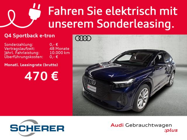 Audi Q4 Sportback 45 e-tron quattro AHK/WÄRMEPUMPE/AP