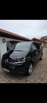 Volkswagen T6 Caravelle Top gepflegt aus 1ster Hand - schwarze Volkswagen T6 Caravelle