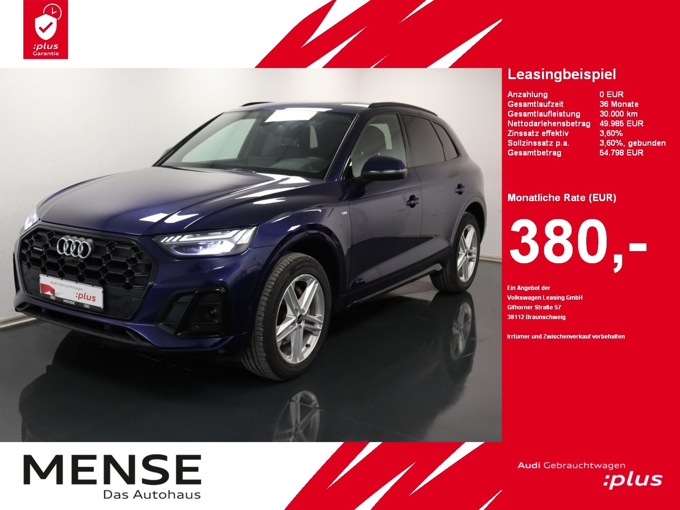 Audi Q5 45 TFSI quattro S tronic S line Matrix|AHK|LM