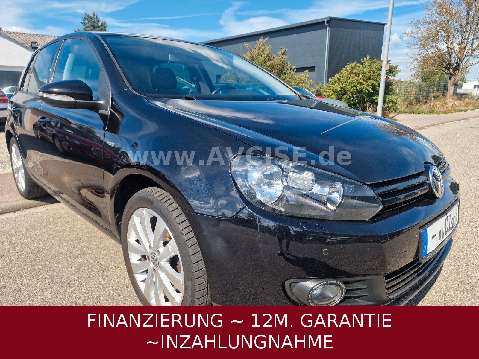 Volkswagen Golf VI Match *KLIMA~TEILLEDER~8xALU~BT~NAVI*