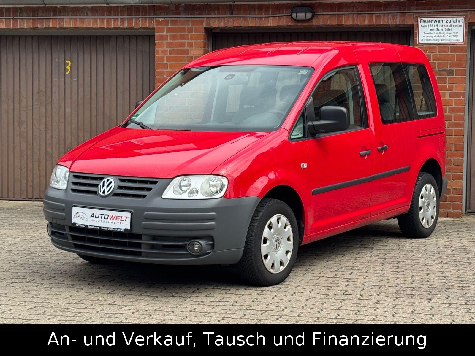 Volkswagen Caddy Life Team 7-Sitze,Klima,Allwetter,TÜV+Insp