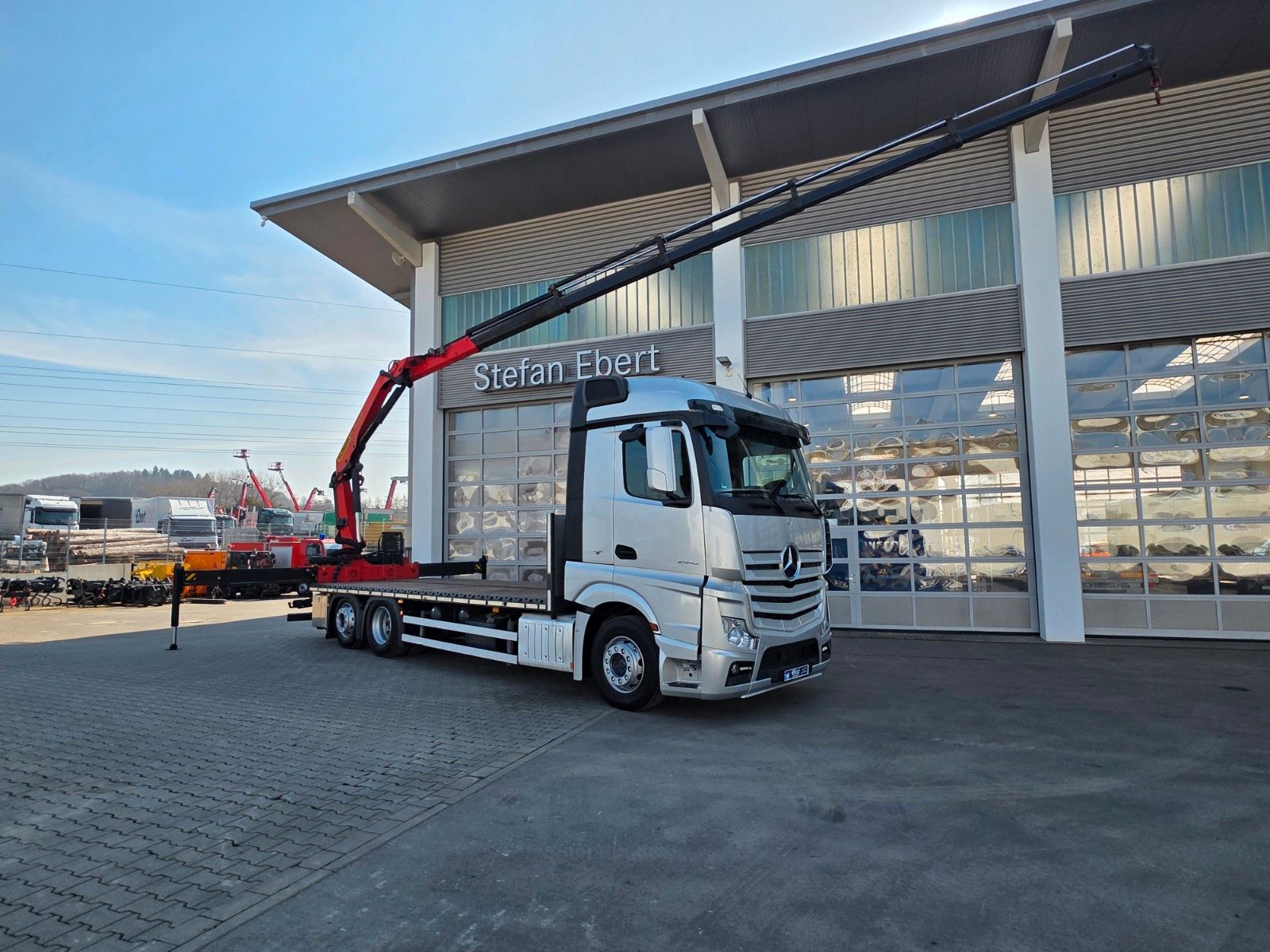 Fahrzeugabbildung Mercedes-Benz Actros 2543 L 6x2 Palfinger PK 18002-EH D Funk