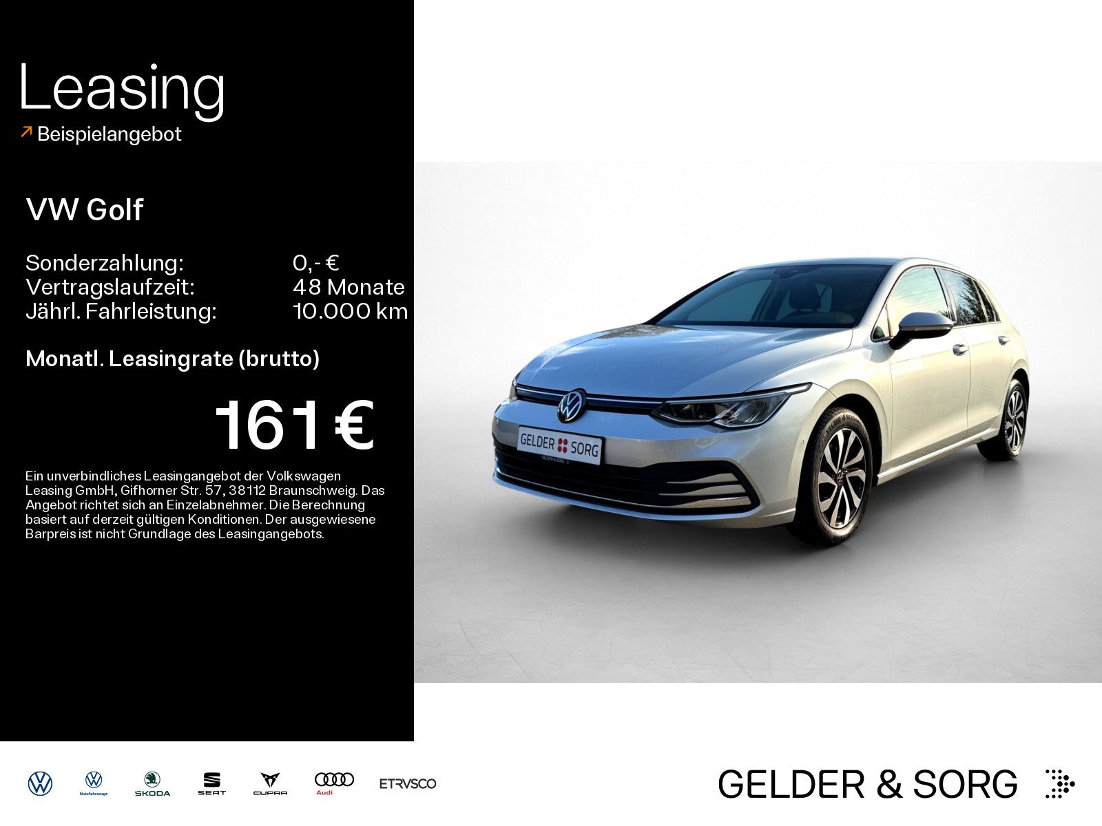 Volkswagen Golf 1.5 TSI Active RFK*LED*ACC*AHK*Navi*Digital