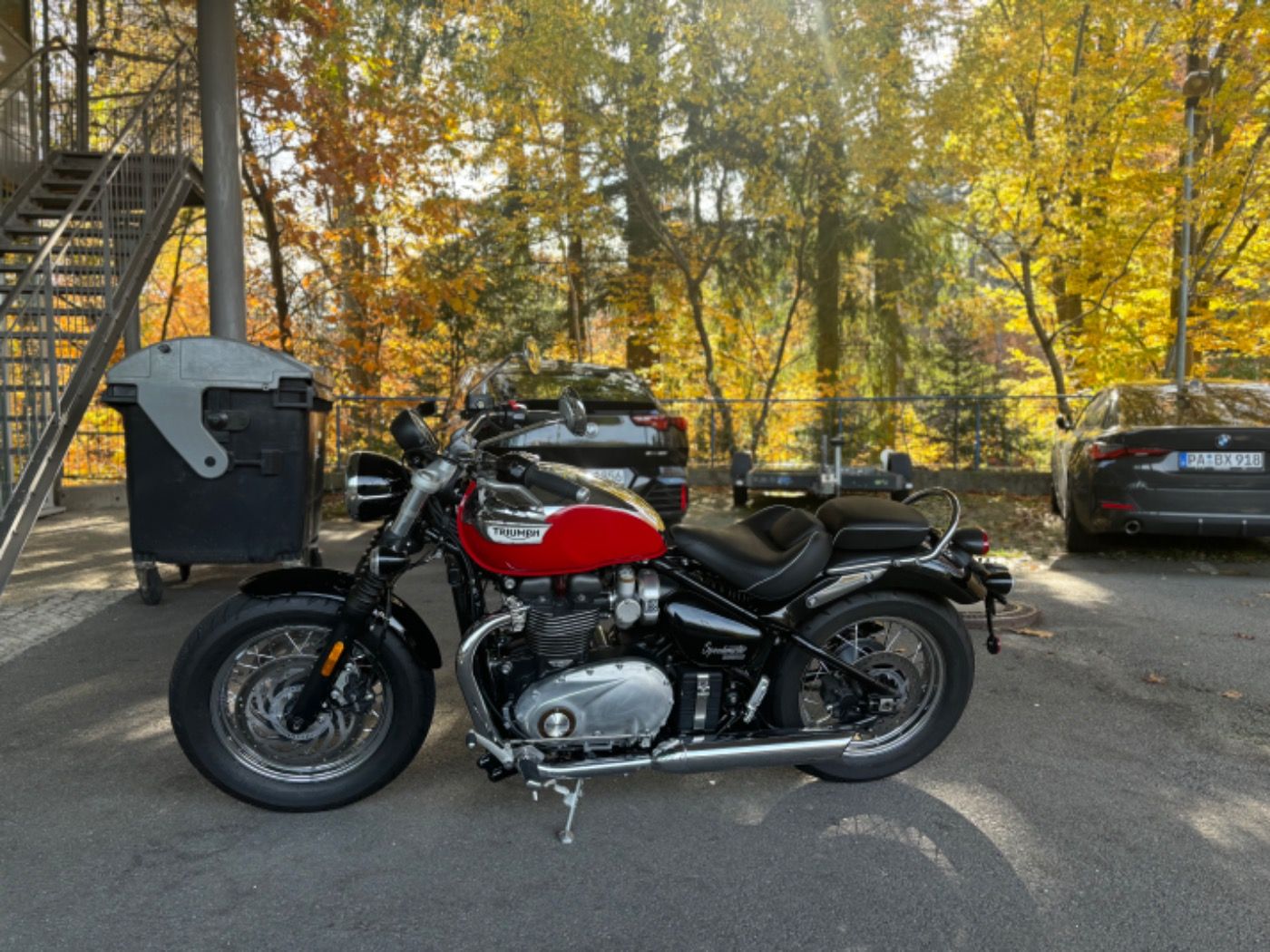 Fahrzeugabbildung Triumph Speedmaster 1200 Bonneville 1200, wenig KM,