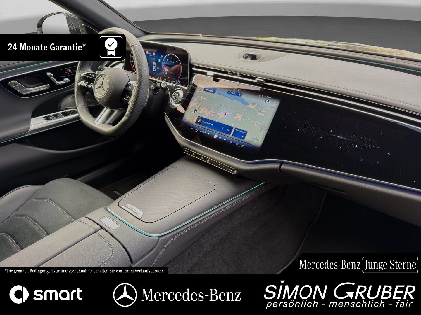 Fahrzeugabbildung Mercedes-Benz E 220 d AMG MBUX Superscreen 360° Burm KeyGo 21"