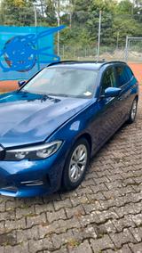 BMW 318 d touring standheizung anhängerkupplung top  - BMW 318 von privat