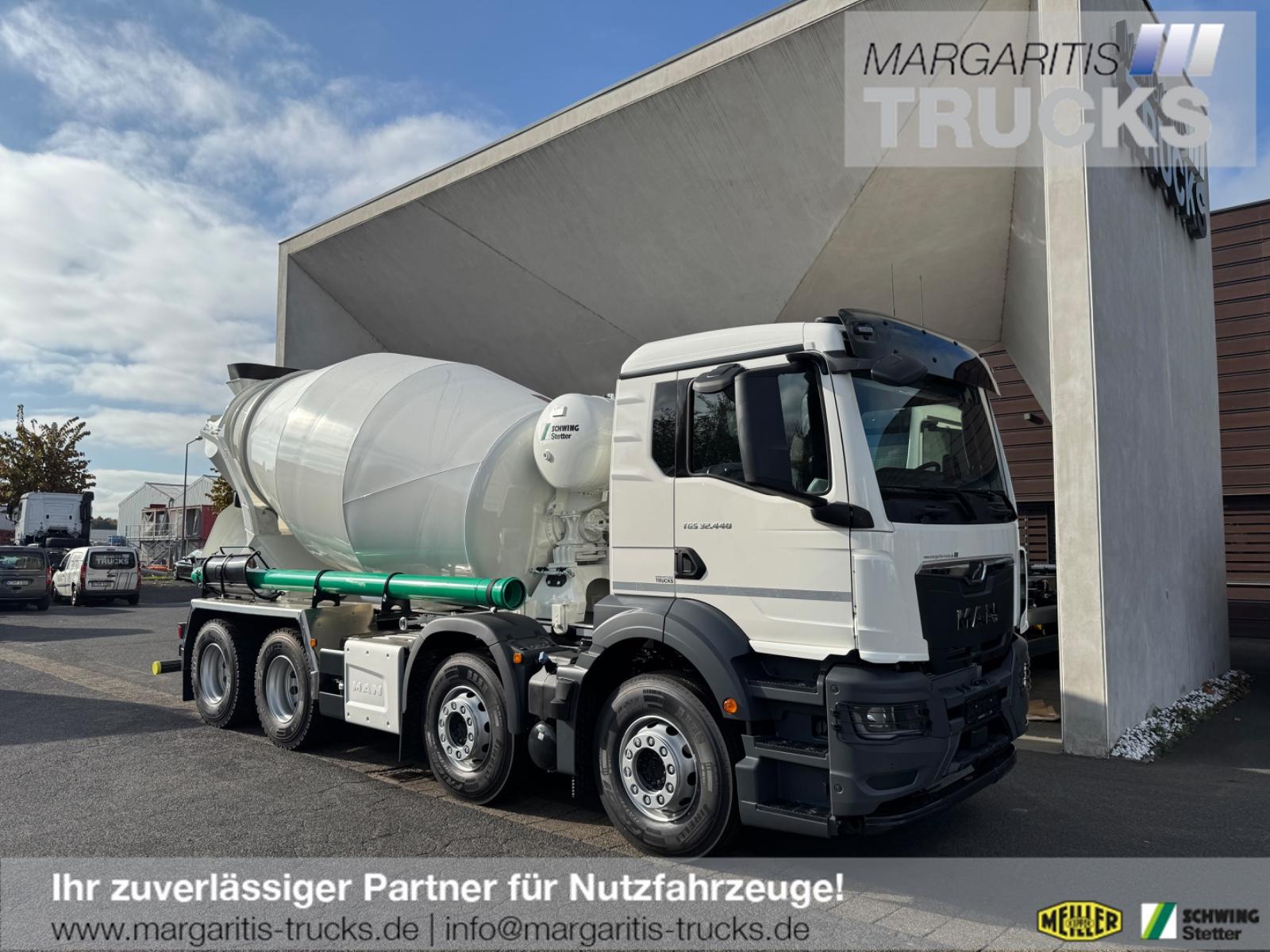 MAN TGS 32.4408x4 Euro 6 GSR Stetter 9m3 UltraEco