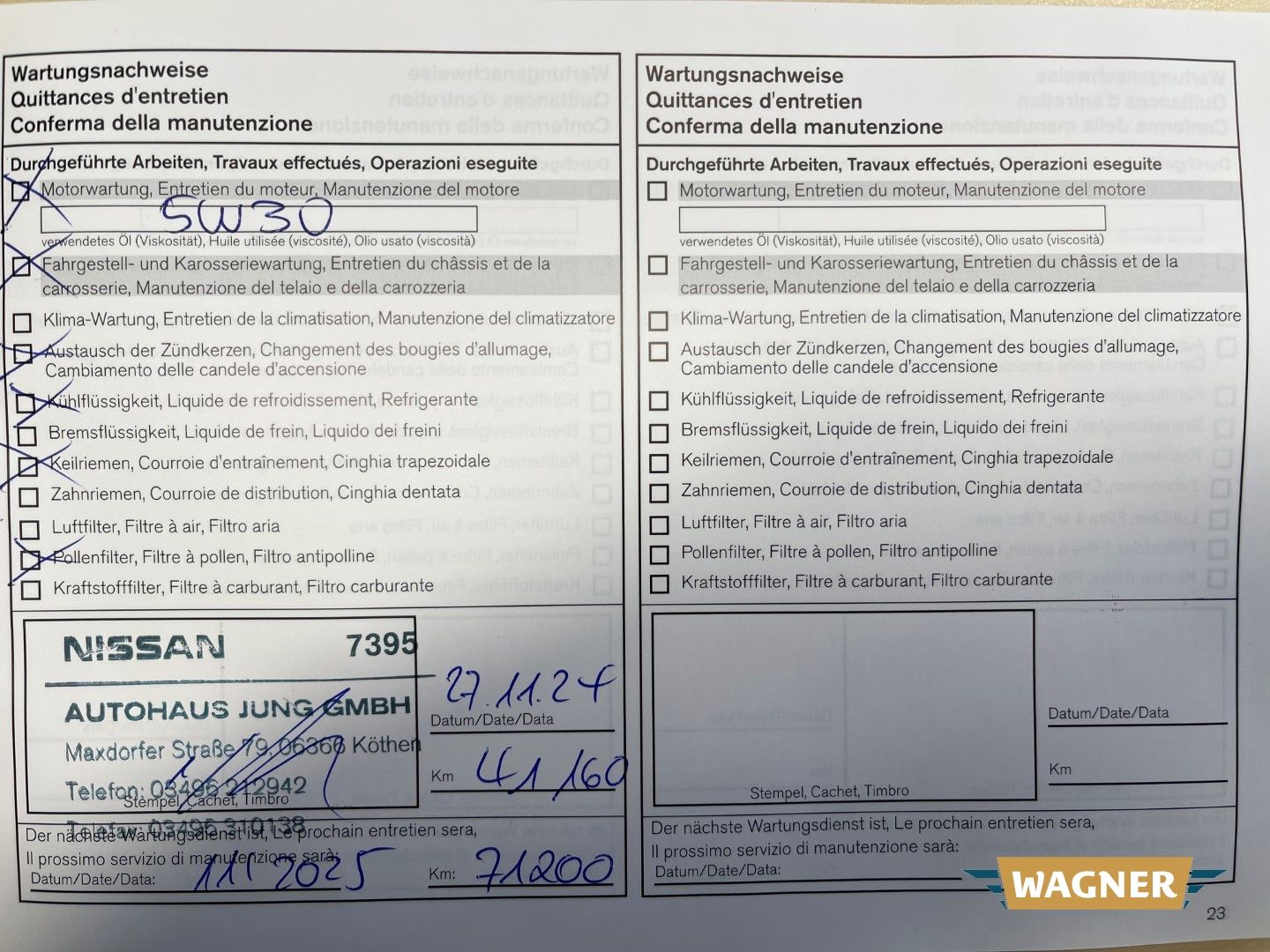 Fahrzeugabbildung Nissan Qashqai+2 I-Way 1.6 Klimaautomatik Tempomat