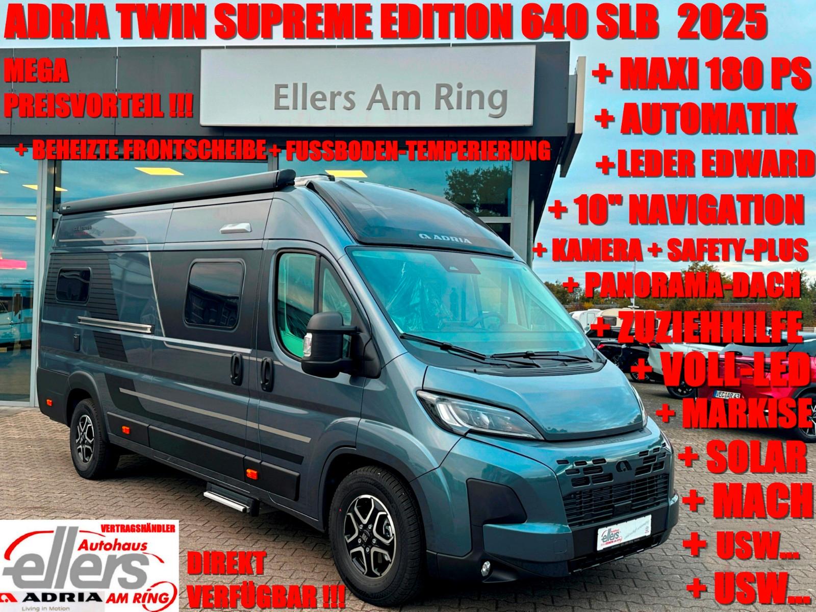 Adria TWIN SUPREME EDITION 640 SGX AUTO LEDER NAVI USW