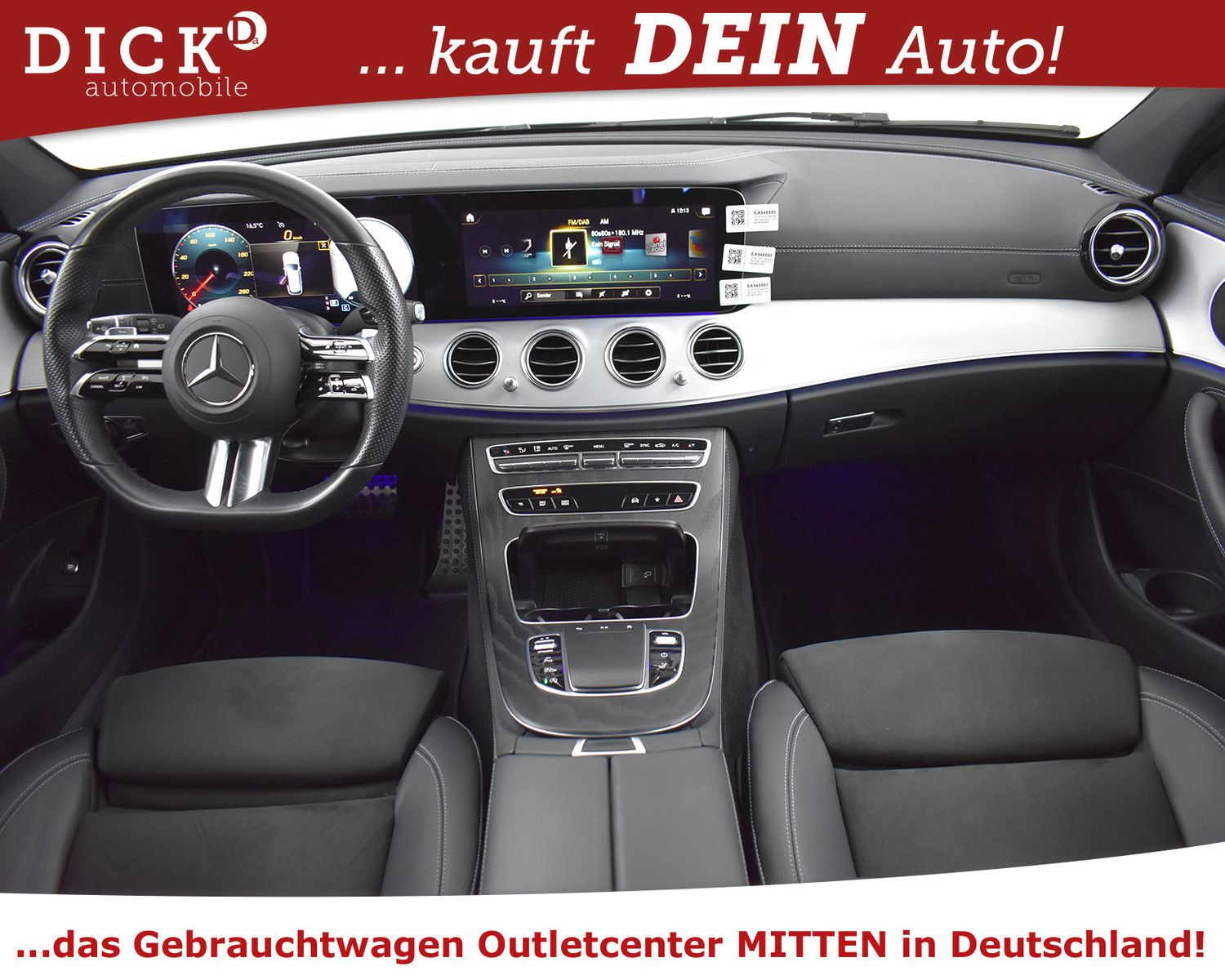 Fahrzeugabbildung Mercedes-Benz E 400d T 4M 2X AMG Line WIDESC+MULTIB+KAMERA+19"