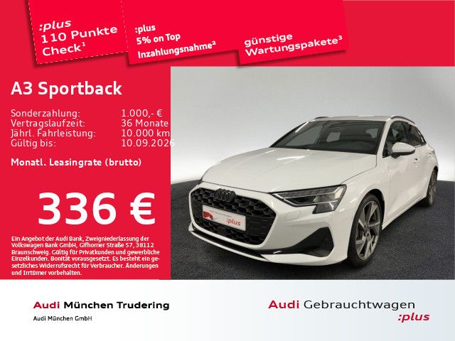 Audi A3 Sportback TFSI qu. S tronic Advanced ACC/AHK/