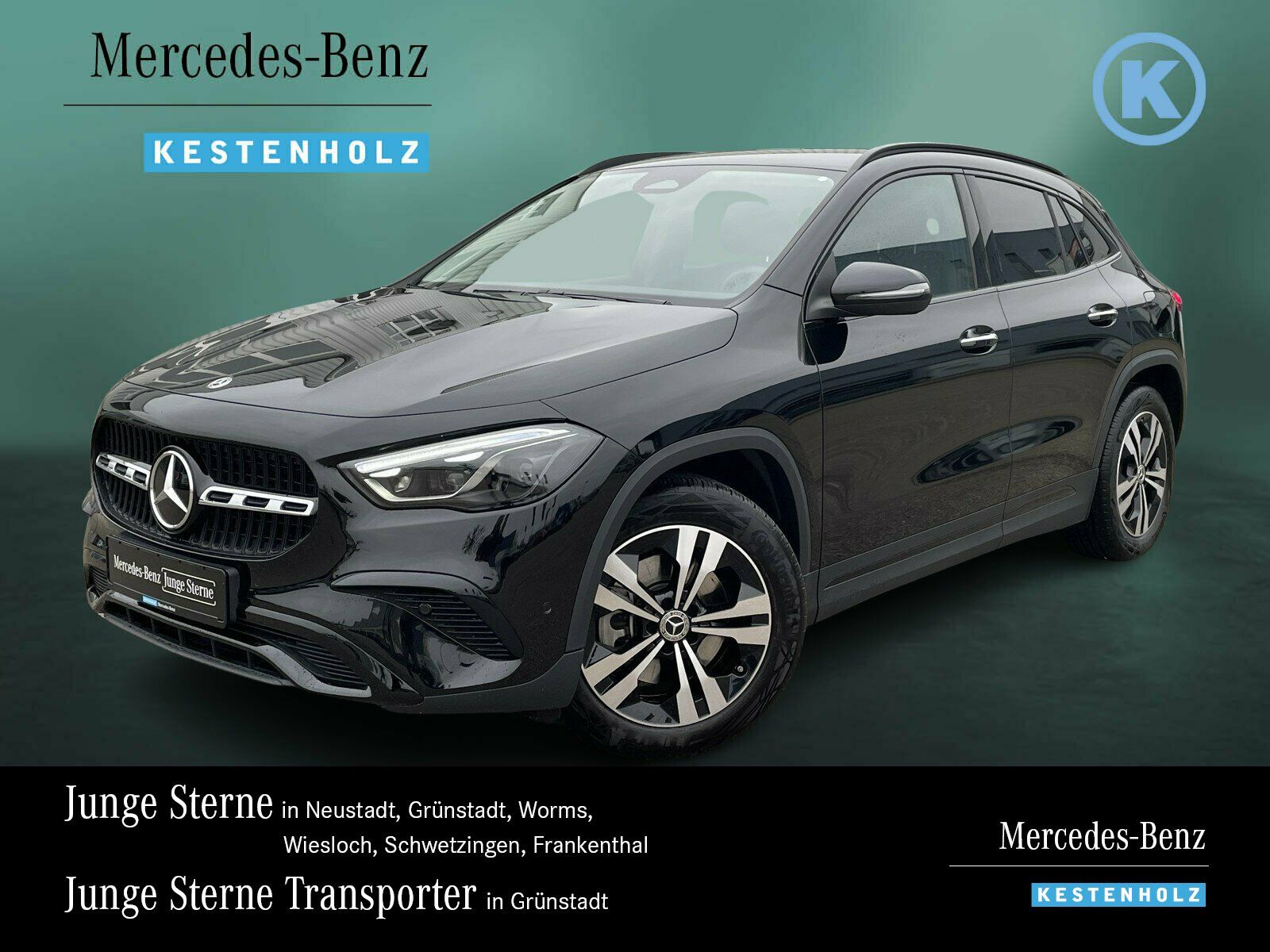 MERCEDES-BENZ GLA 220 4M PROGRESSIVE+NIGHT+DISTR+KAM+MLED+KEYL