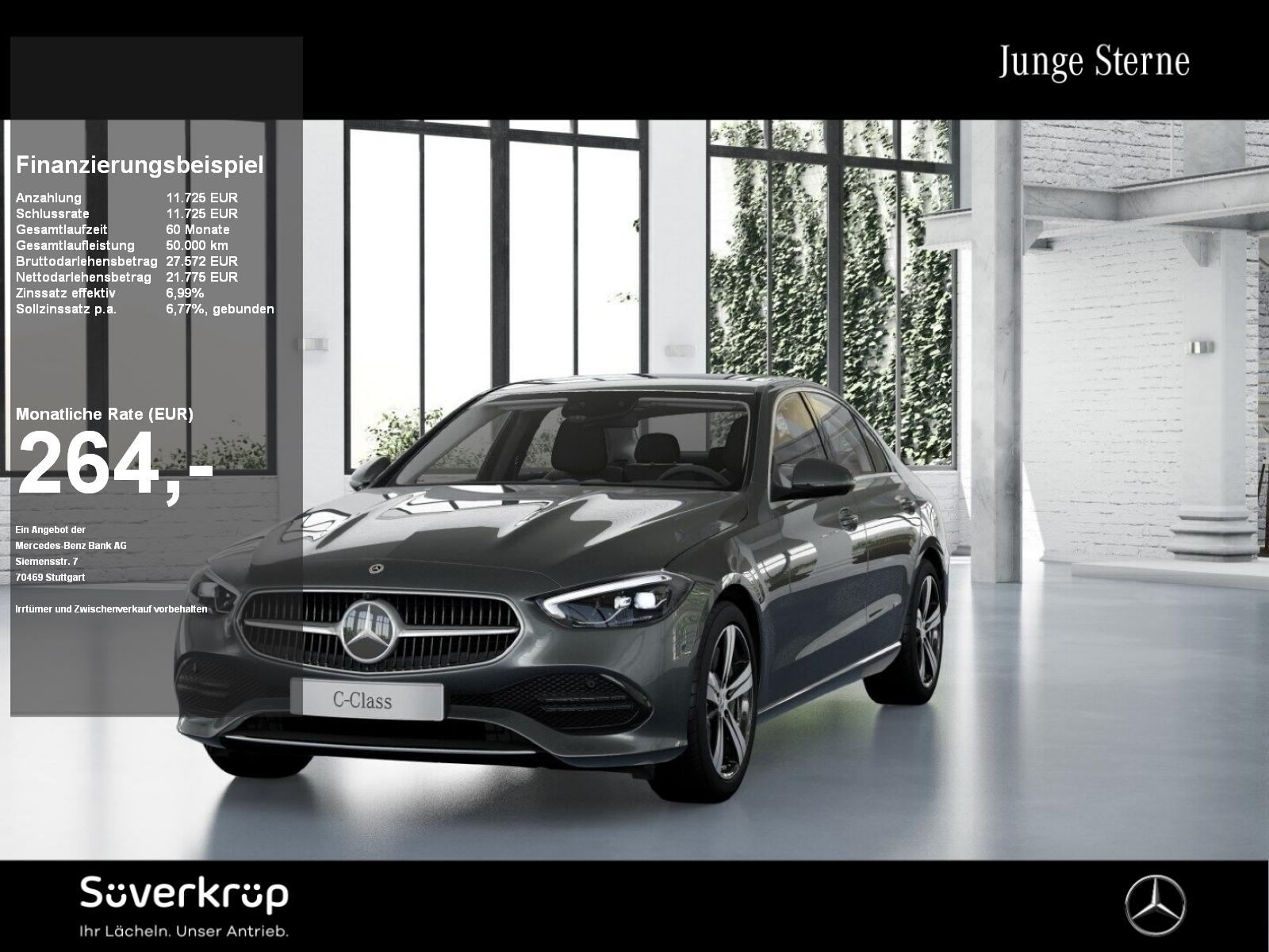 Mercedes-Benz C 200 AVANTGARDE 360 AHK DISTR KAMERA SPUR PDC