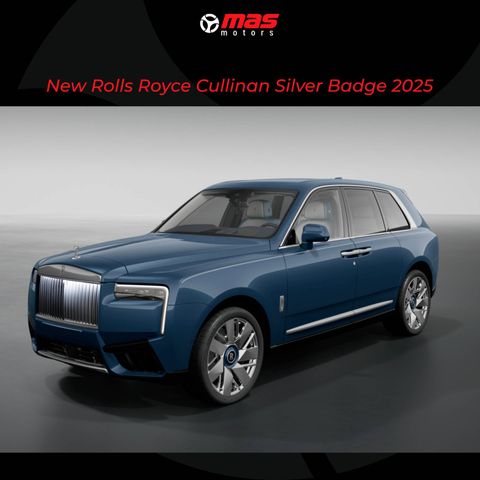 Rolls-Royce New Cullinan MY25 Silver Badge 5 Seats