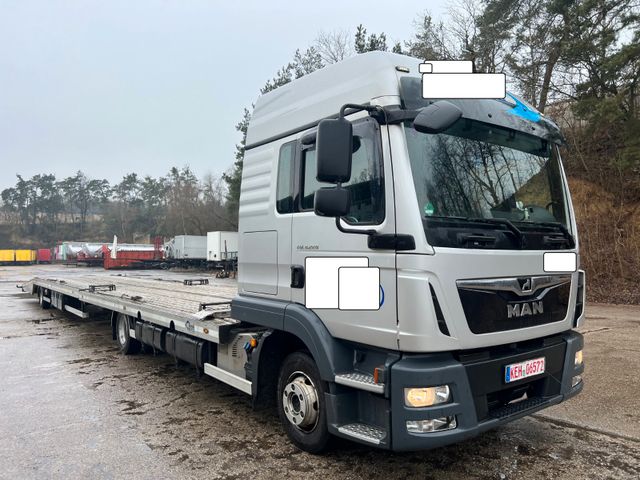 MAN TGL 8.220 + ANHÄNGER BLYSS EURO6 GERMAN TRUCK