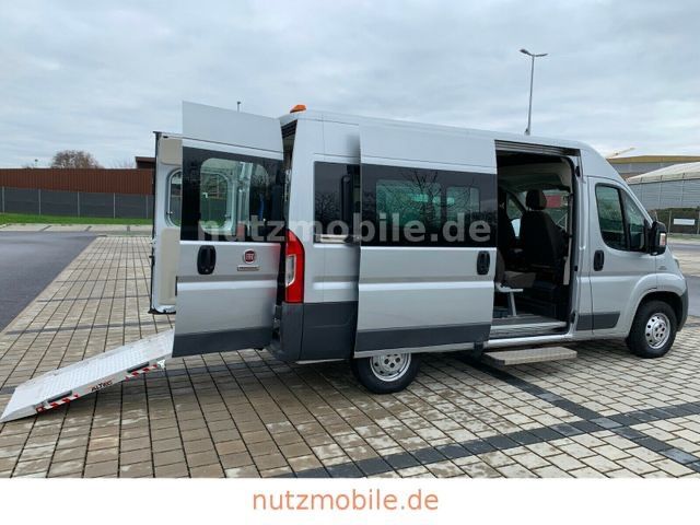 Fiat Ducato Lux Panorama Rollstuhlrampe 9 Einzelsitze