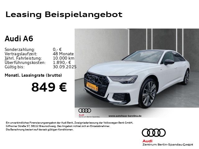 Vorschaubild: AUDI A6 Lim. 50 TDI qu. S line tiptronic *PANO*AHK* (Fahrzeug-Nr. AAEY83)