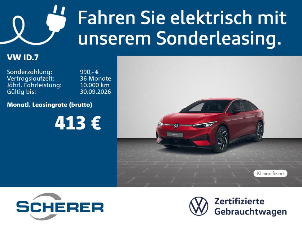 Volkswagen ID.7 Pro electric 210 kW 82kWh NAVI SHZ MATRIX-L