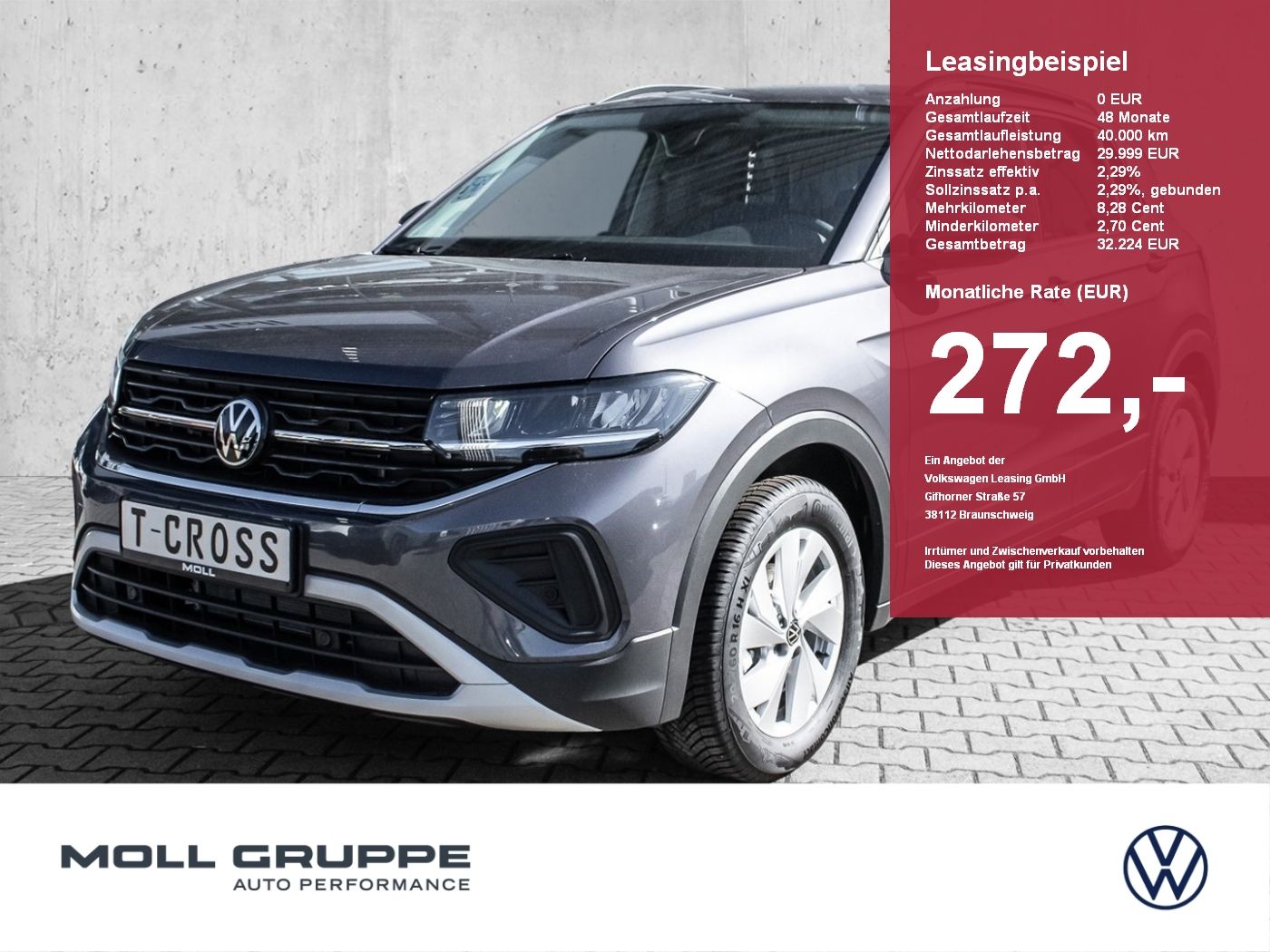 Volkswagen T-Cross Life 1.0 l TSI OPF DSG KLIMA ACC AHK