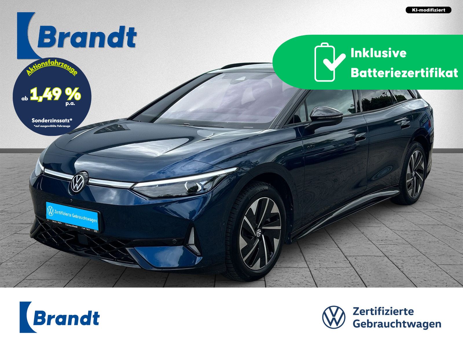 Volkswagen ID.7 Tourer GTX 91kWh 4M WÄRMEPUMPE MATRIX HUD foto 1