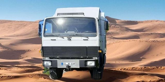 Iveco 90-16 Expeditionsmobil-Weltreise-Wohnmobil-Allra