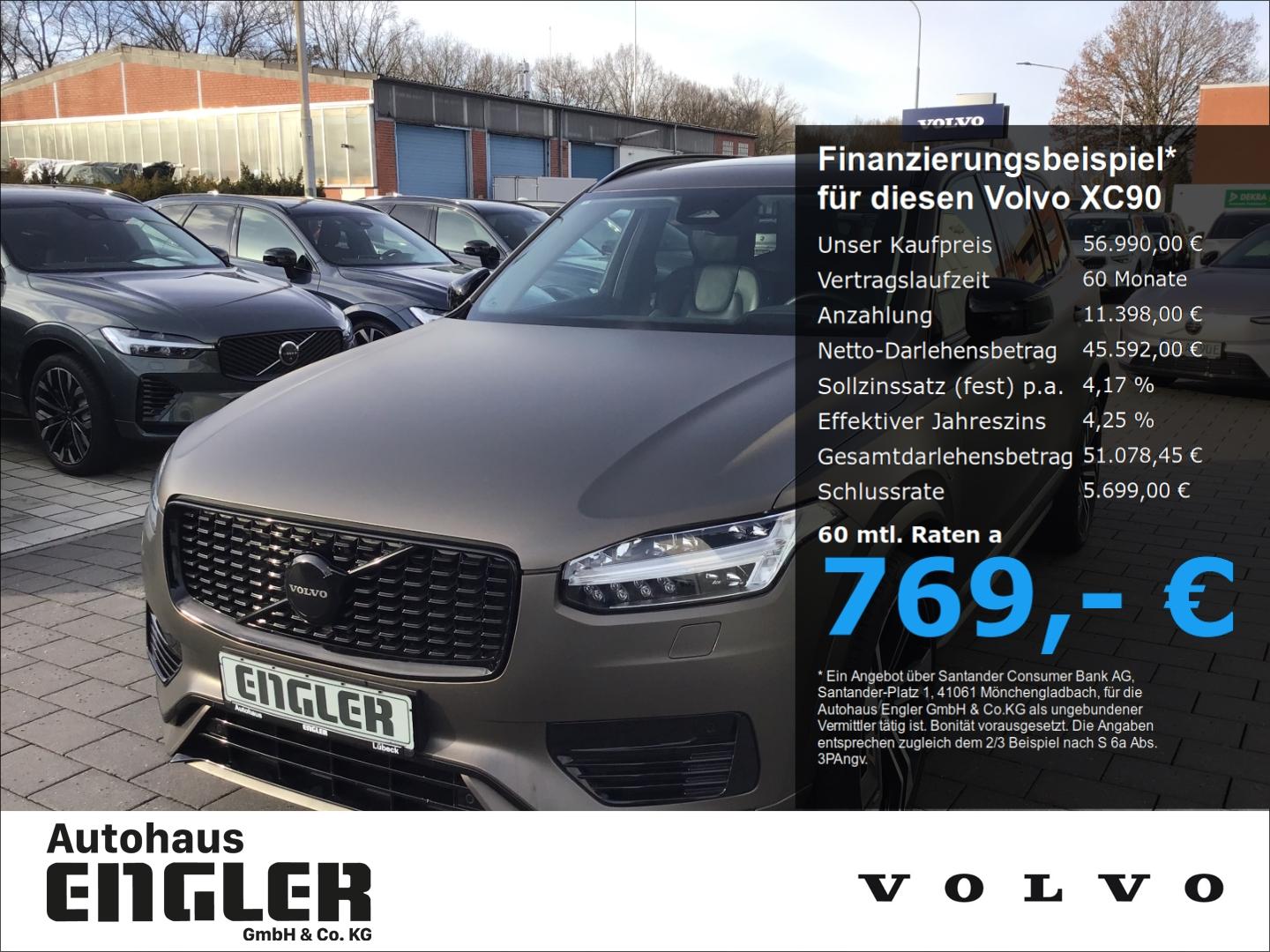 Volvo XC90 T8 Ultimate Dark AWD 7-Sitzer Stdhzg Cam