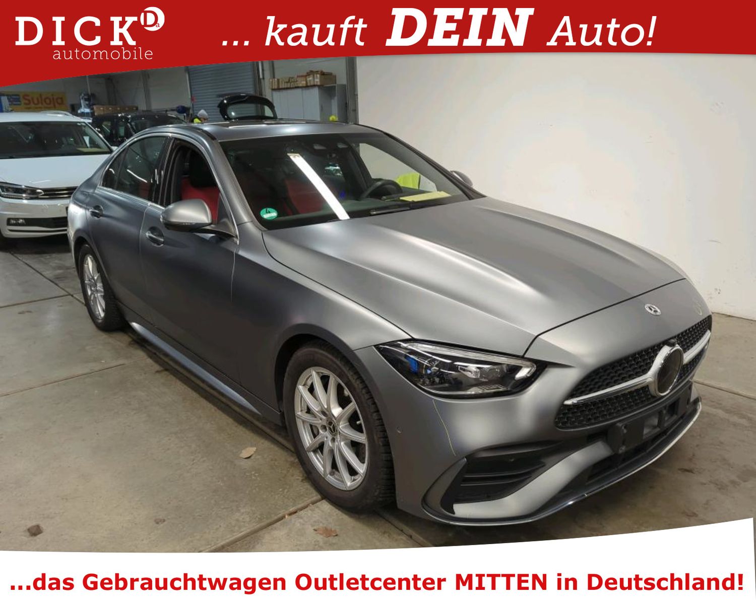 Fahrzeugabbildung Mercedes-Benz C 220d 9G AMG/LED+/HUD/VIRTU/STANDHZ/GLASDACH/8F