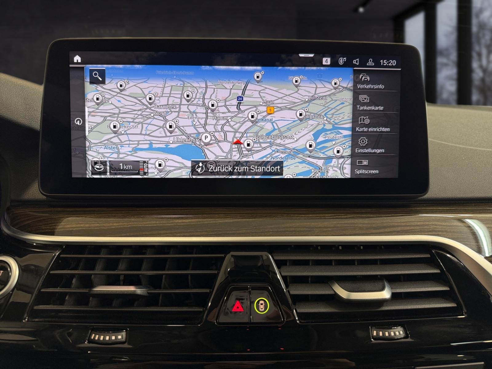 BMW 520 d Touring Steptronic*LED*Navi*Leder*1 Hand, миниатюра 14