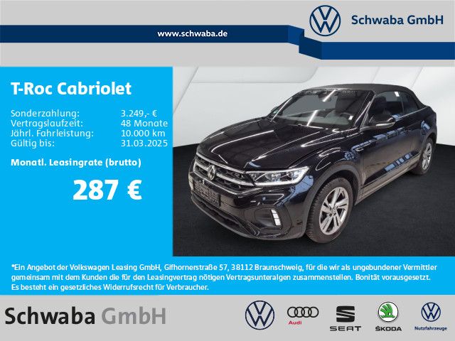 Volkswagen T-Roc Cabriolet R-Line 1.5 TSI DSG *ACC*AHK*NAVI