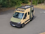 Andere Wohnmobil Individualausbau mit Hecksitzgruppe  - Kastenwagen mit Hecksitzgruppe