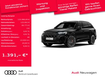 Audi Leasingangebot: Audi SQ7 7-SITZE LASER STANDHZ PANO RAUTE AHK B&O HUD