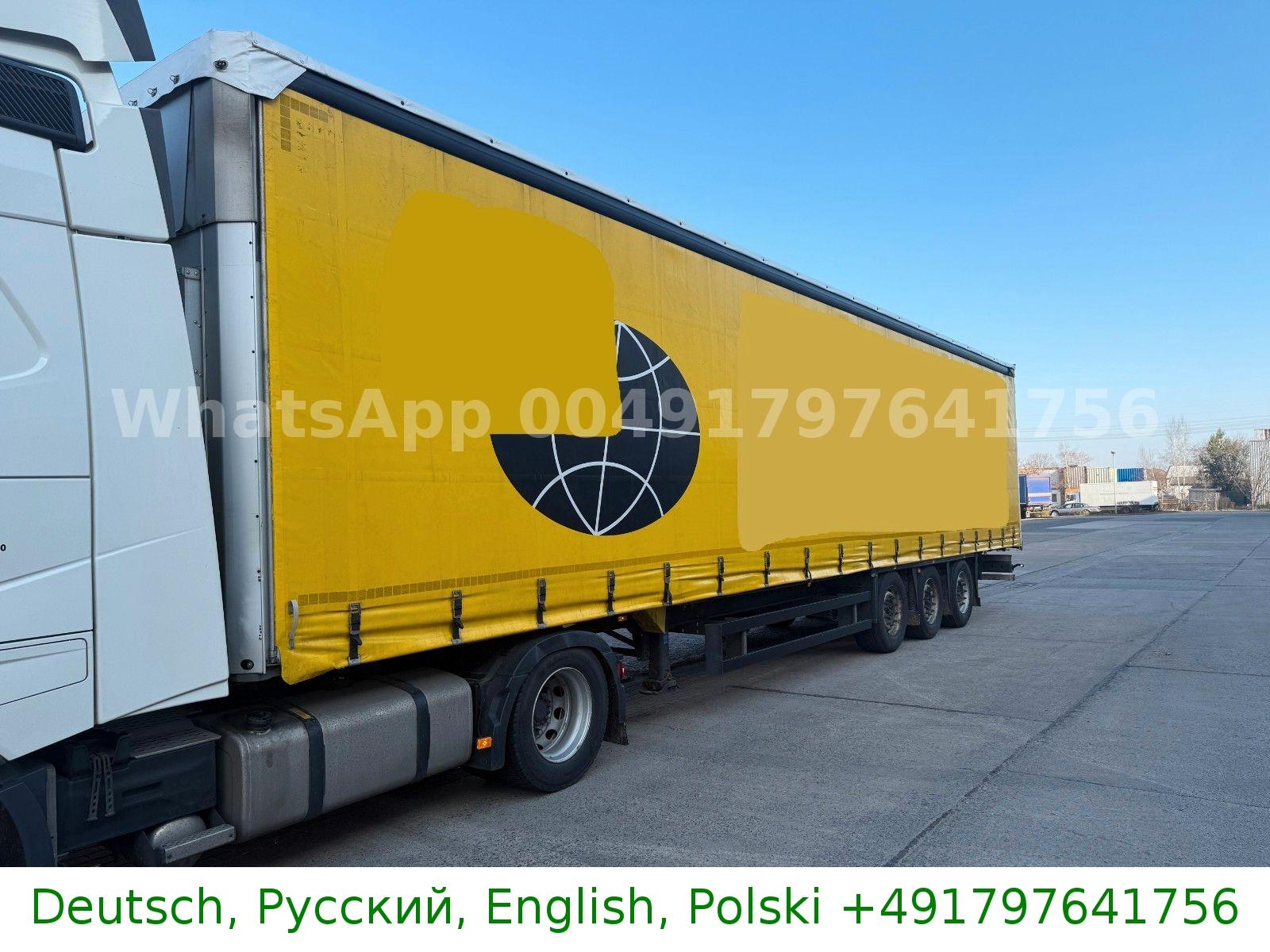 Schmitz Cargobull SCS24/L Paper X-Light Hubdach Joloda 6655kg