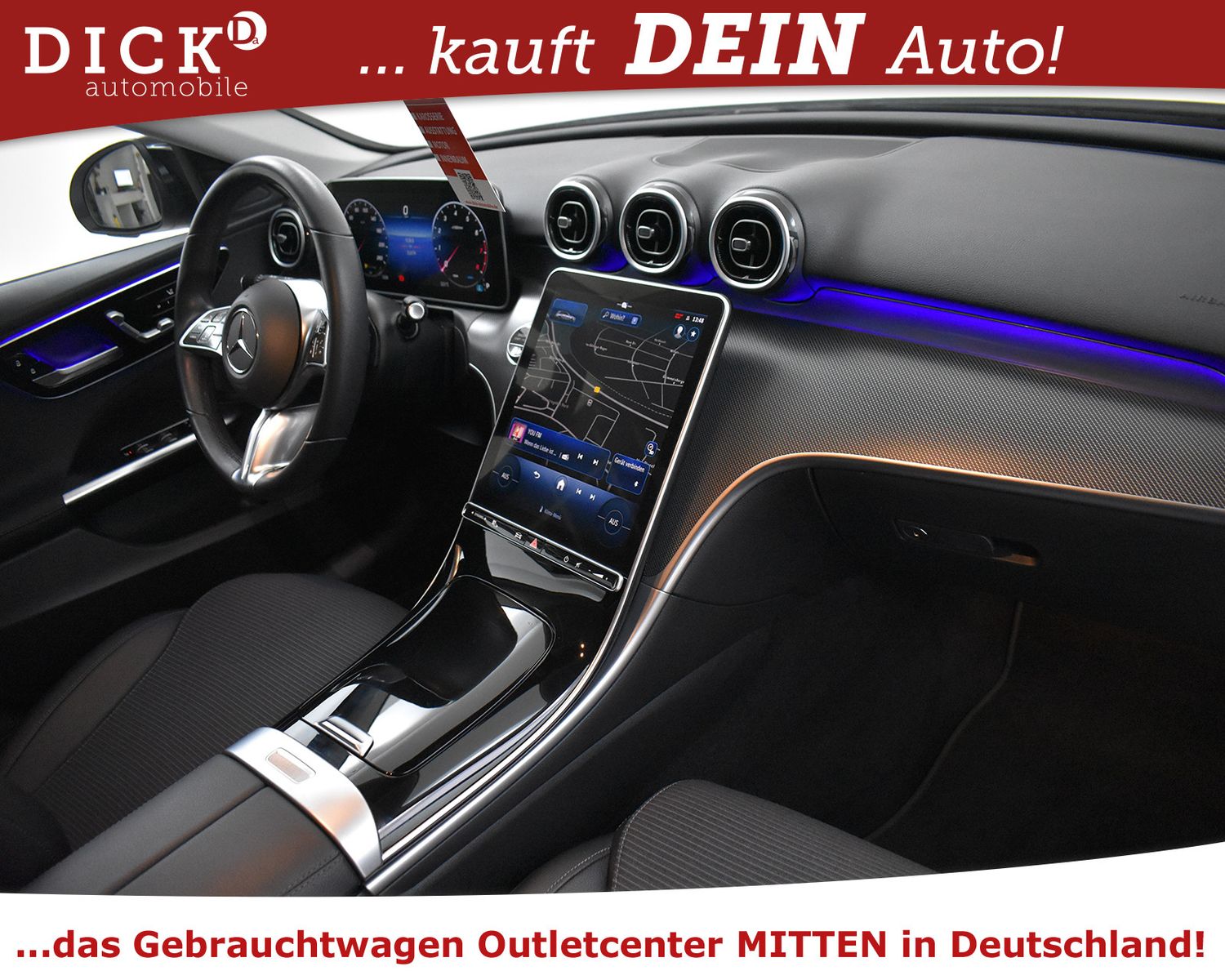 MERCEDES-BENZ C180 T CGI Avantg NIGHT+MEMO+WIDES+KAM+LED+LEDER - Image 12